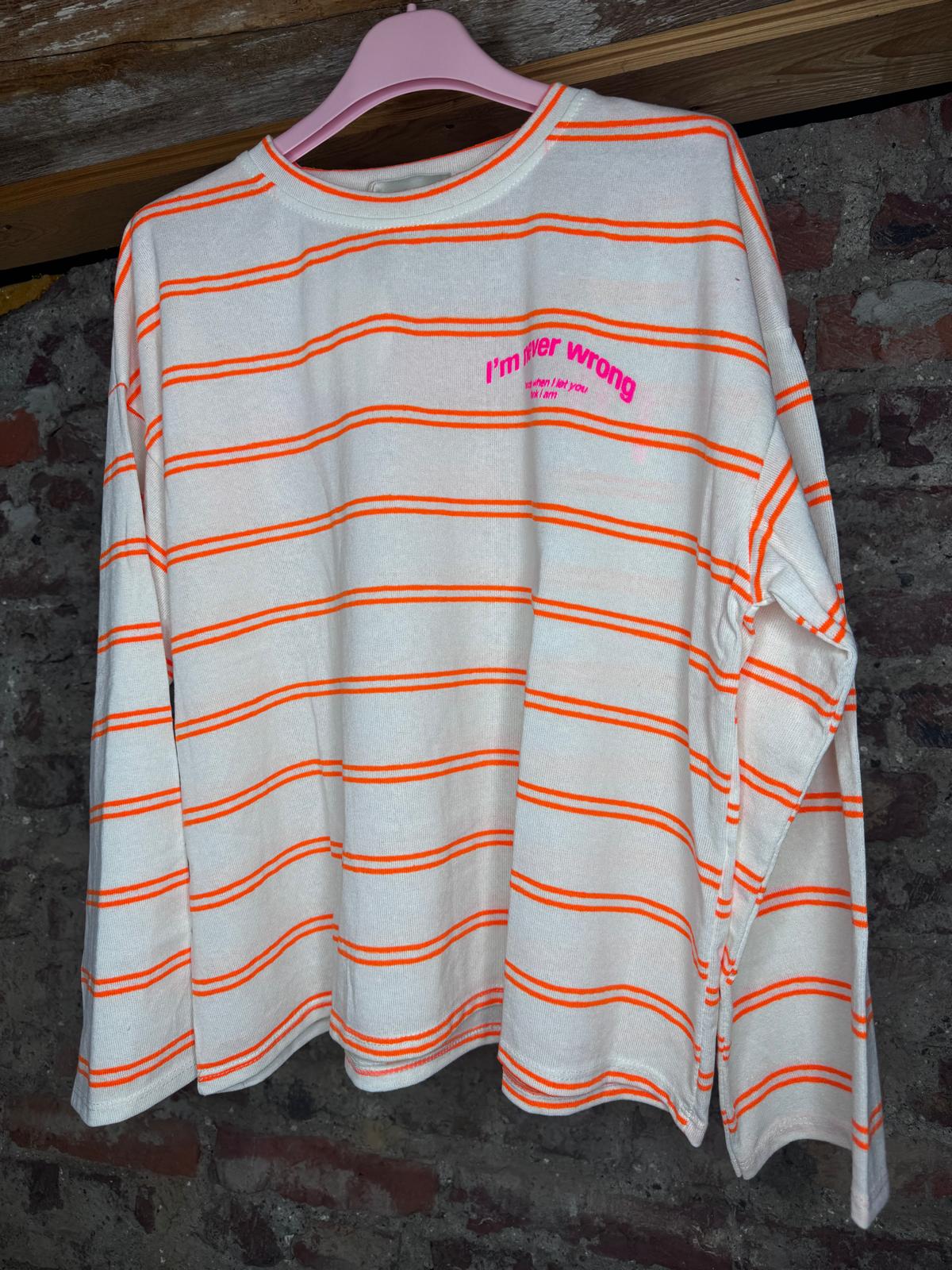 Shirt "Never"